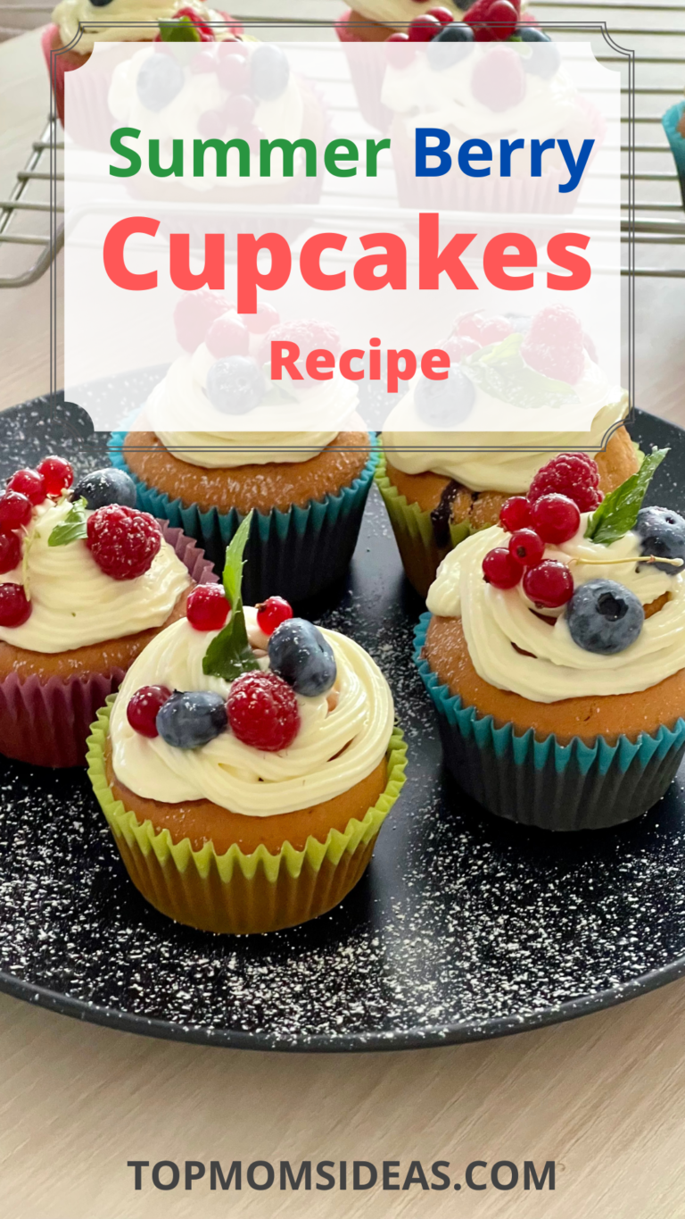 Summer Berry Cupcakes Top Moms Ideas