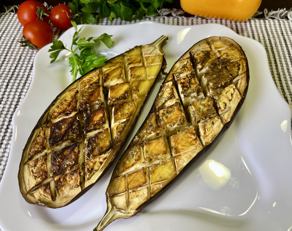 Oven Roasted Eggplant