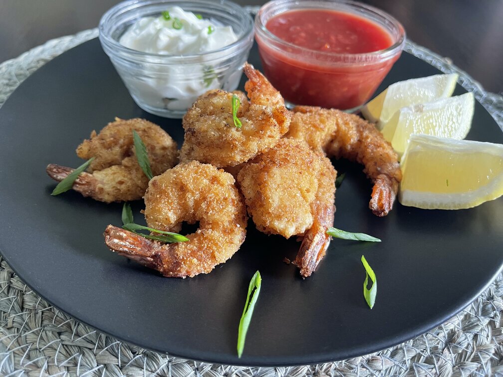 Perfectly Crispy Fried Shrimps