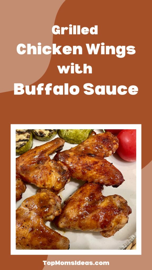 Grilled Chicken Wings with Buffalo Sauce
