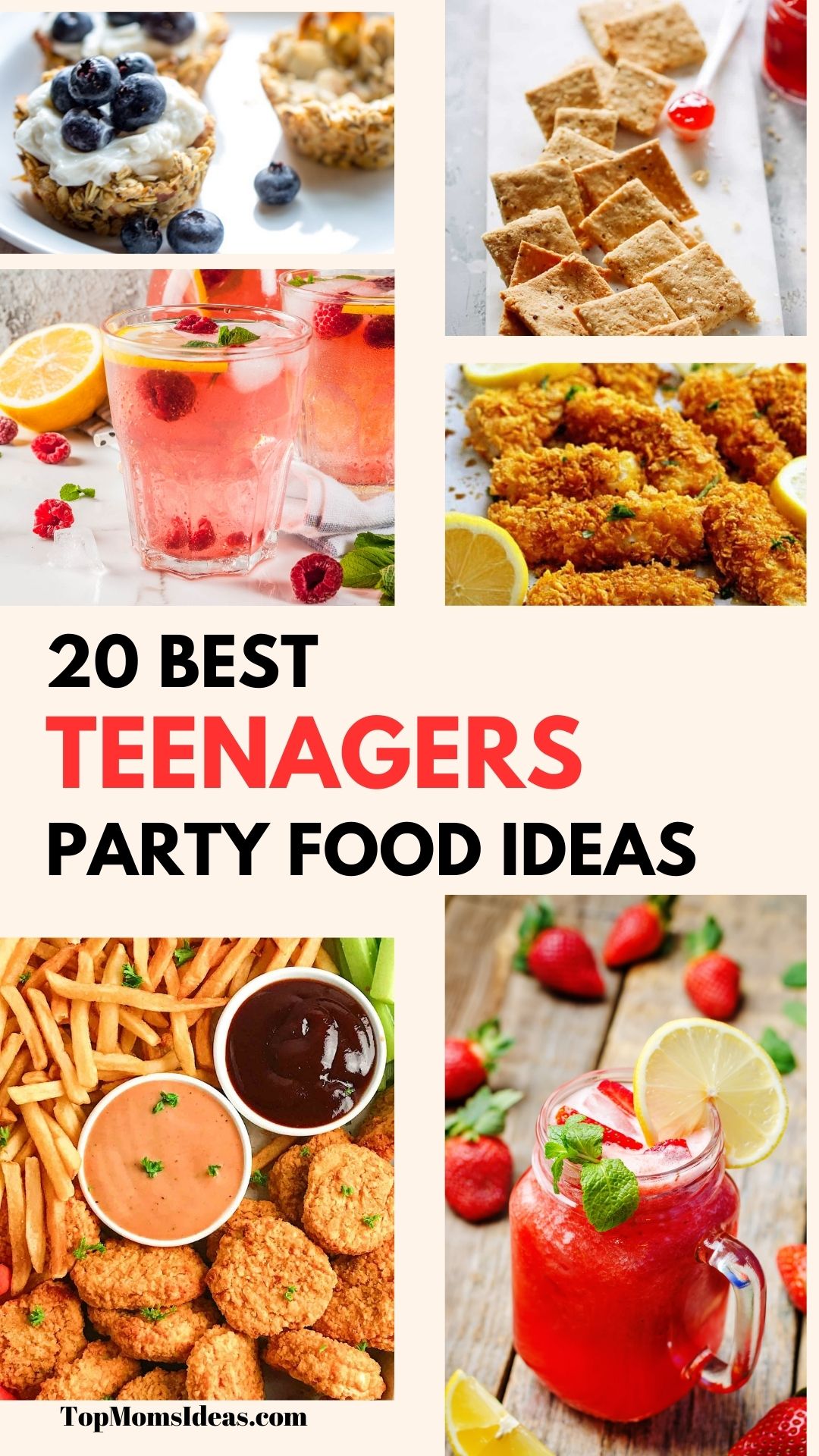 20 Best Teenagers Party Food Ideas-Snacks and Drinks For Teens