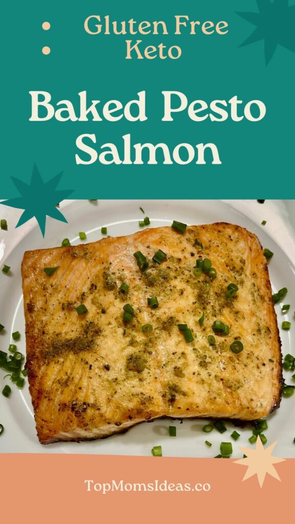 Baked Pesto Salmon