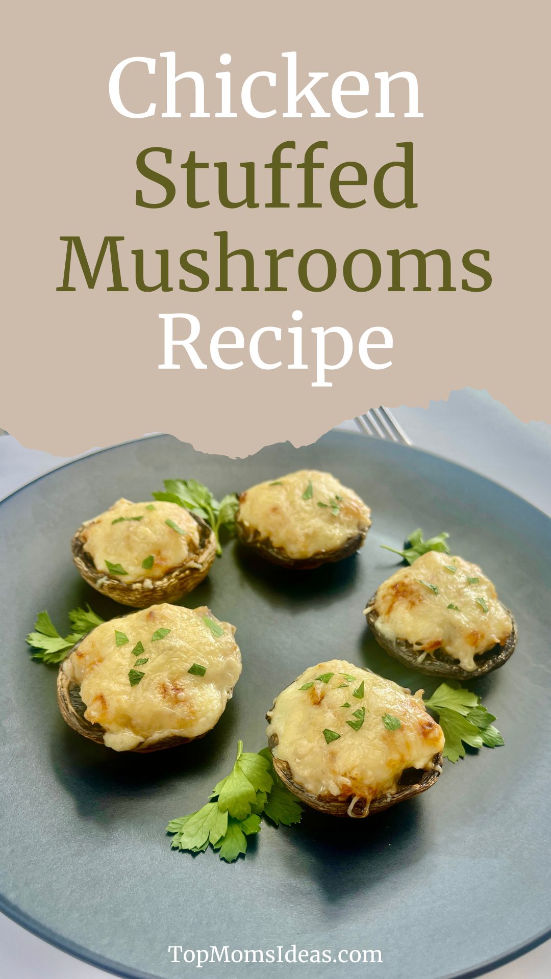 Chicken Stuffed Mushrooms Recipe