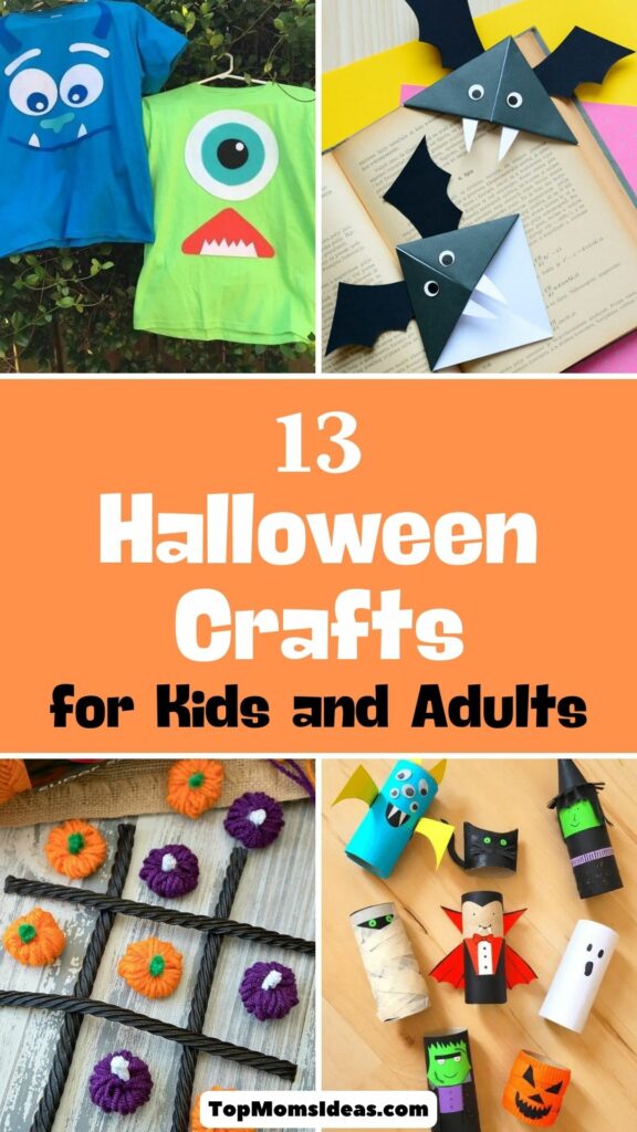  Halloween Crafts for Kids and Adults