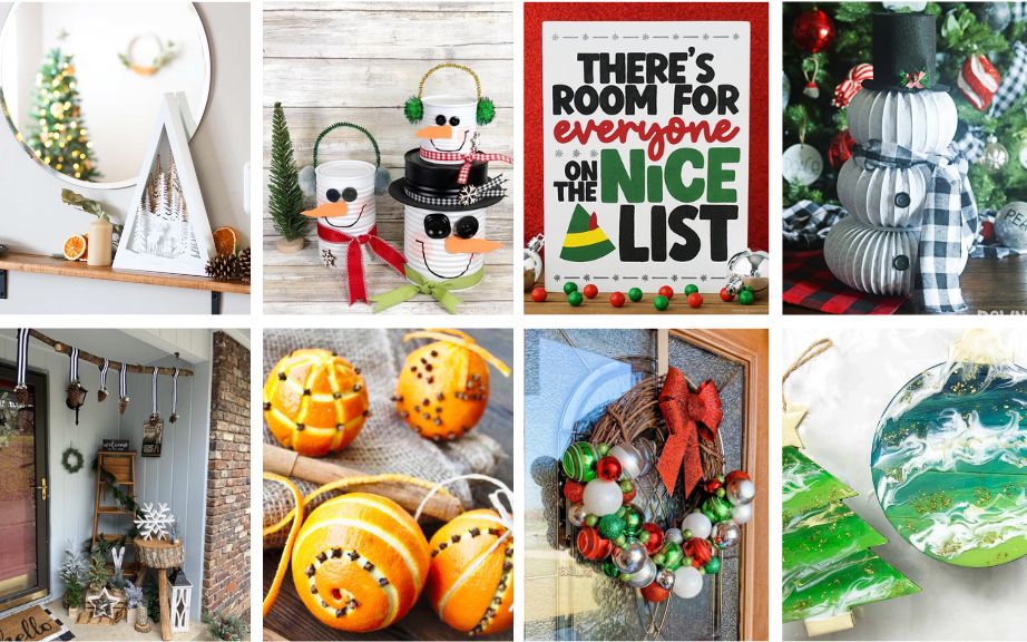 DIY Christmas Decorations and Crafts - 25 Easy Ideas