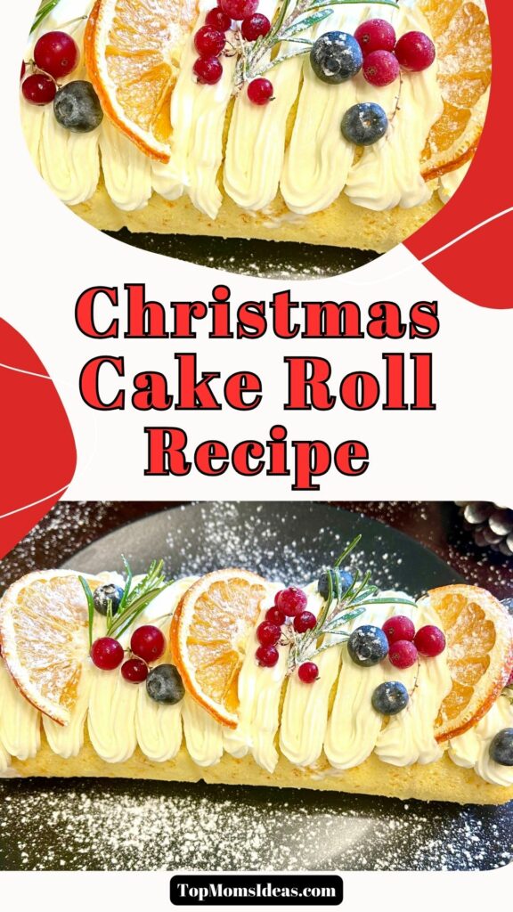 Christmas Cake Roll Recipe