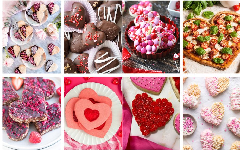 Valentine's Day Heart Shaped Treats