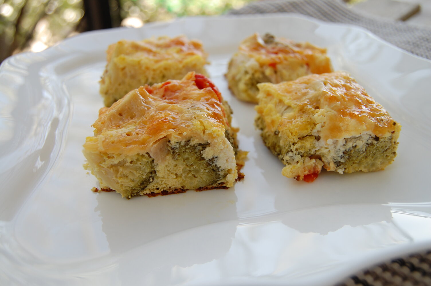 Gluten-Free-Easy-Crustless-Chicken-Broccoli-Pie
