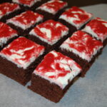 Strawberries-and-Cream-Cheese-Brownies