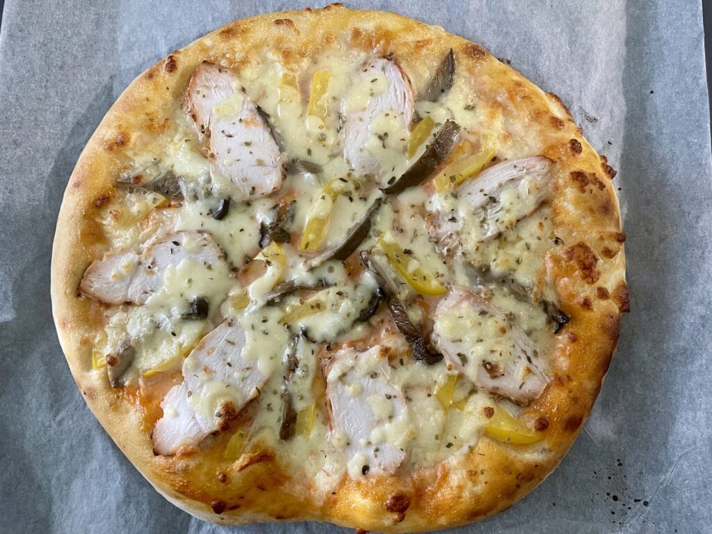 Chicken Mushroom Pizza Recipe