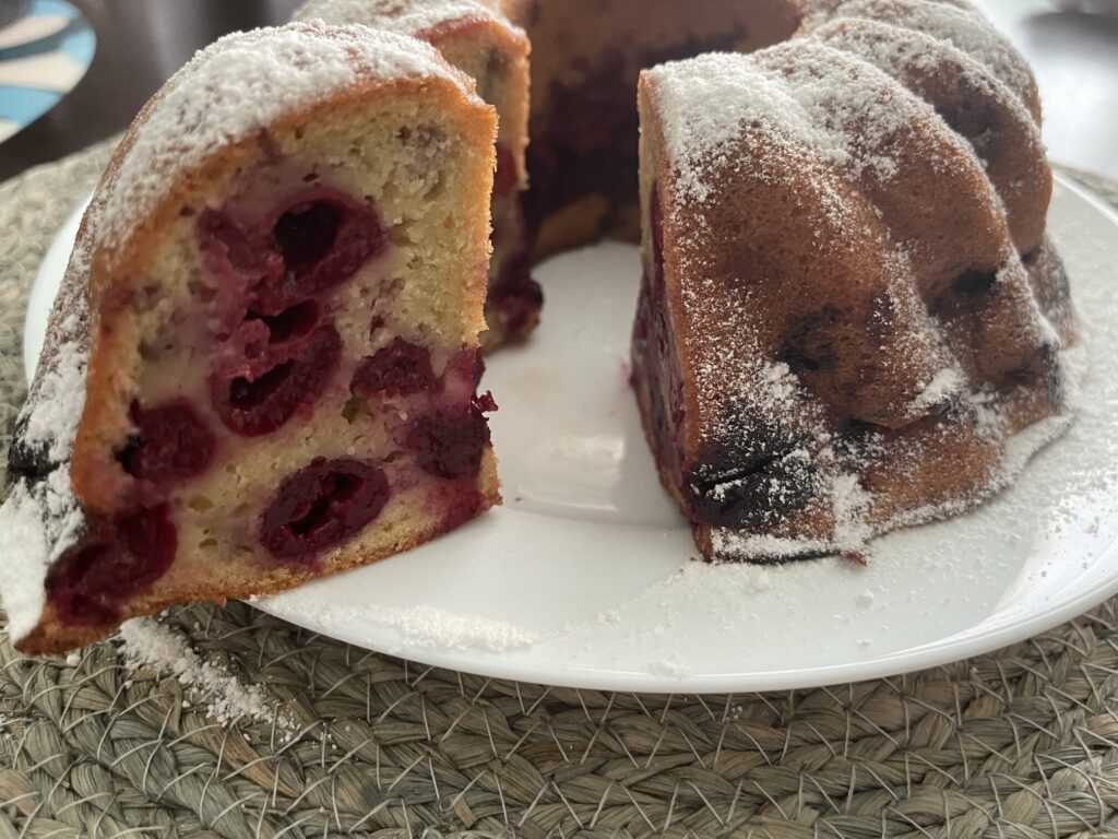 Easy Cherry Bundt Cake