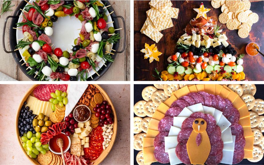 25  Thanksgiving and Christmas Charcuterie Board Ideas for a  Party