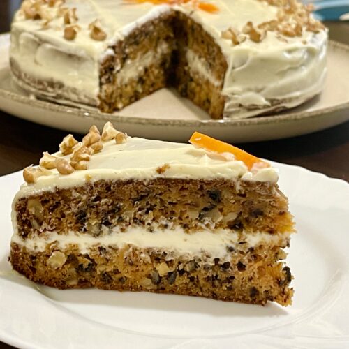 Homemade Carrot Cake Recipe