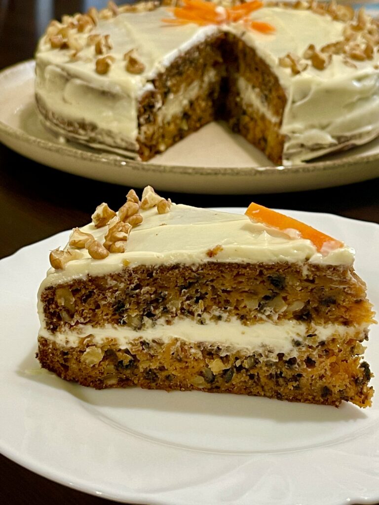 Homemade Carrot Cake Recipe