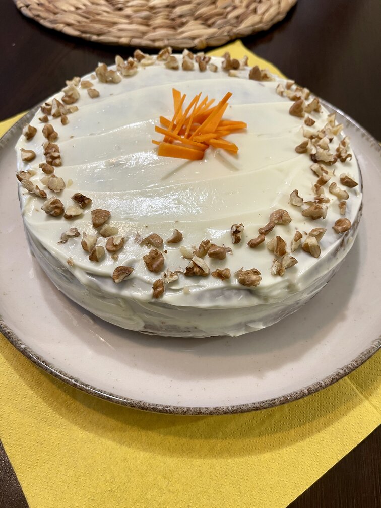 Homemade Carrot Cake Recipe