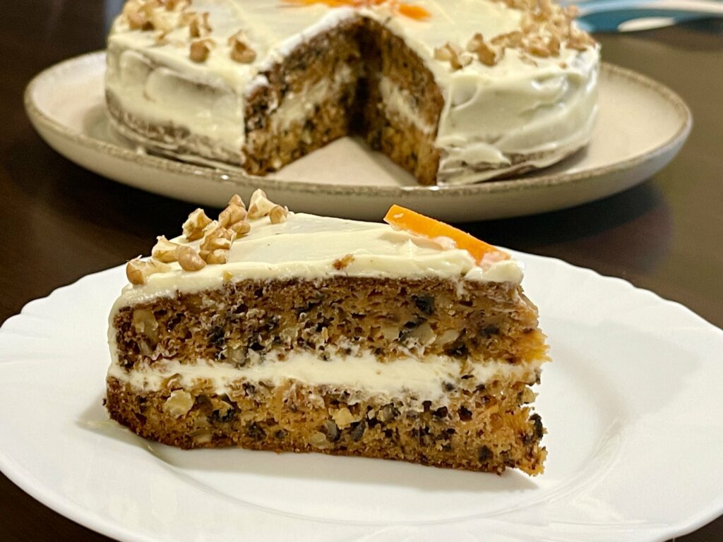 Homemade Carrot Cake Recipe