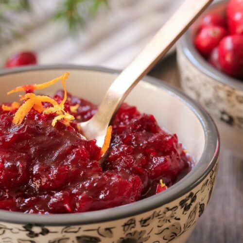 Easy Homemade Fresh Cranberry Orange Sauce Recipe