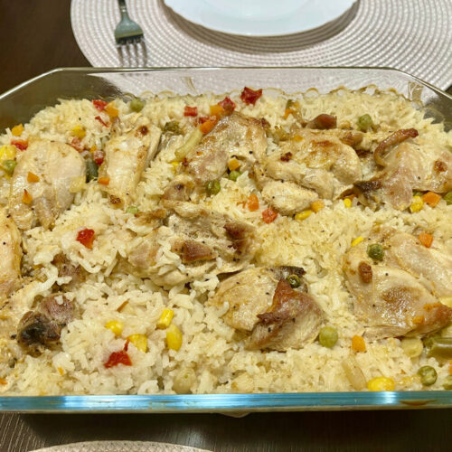 Chicken Rice Bake Recipe