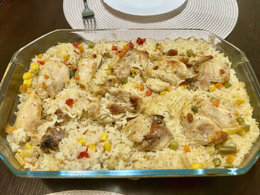 Chicken Rice Bake Recipe