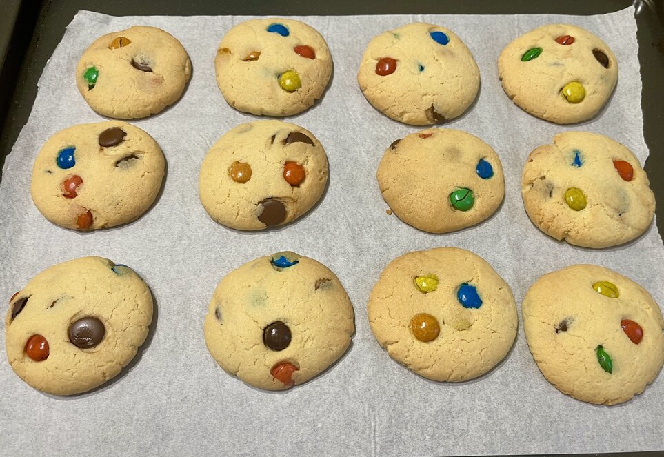 Delicious M&M Cookies Recipe