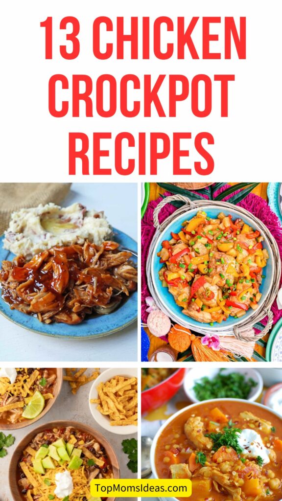 13 Chicken Crockpot Recipes