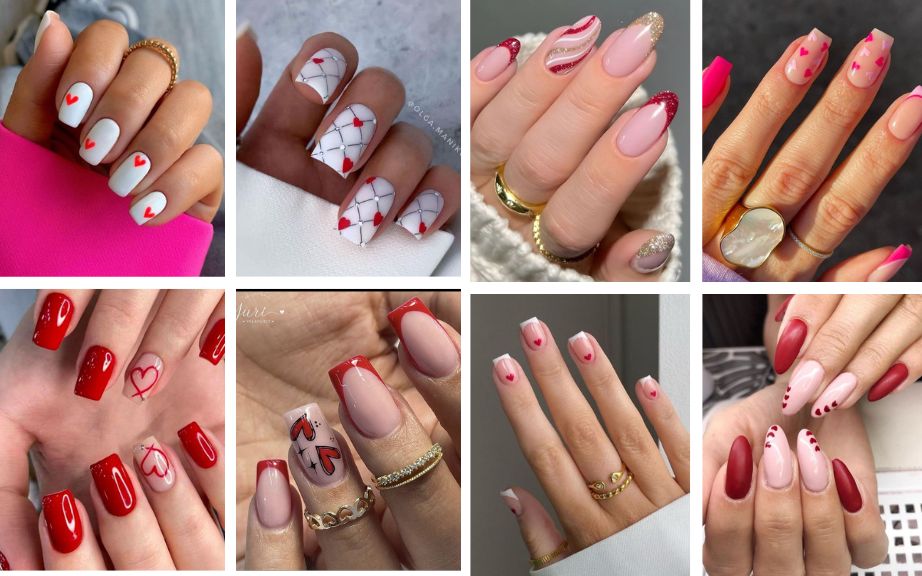 25 Cute Valentines Day Nail Design Ideas