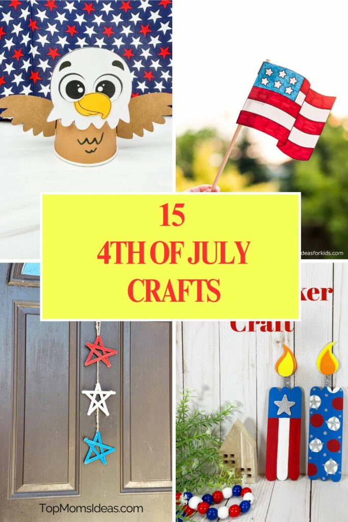 15 Fun and Easy 4th of July Crafts for Kids and Families to Make Together