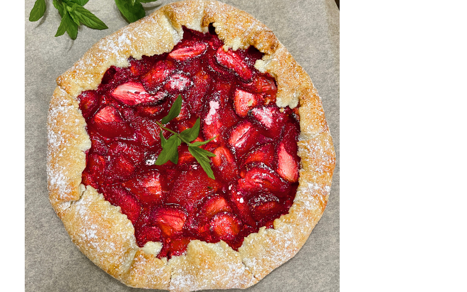 Strawberry Galette for Beginners