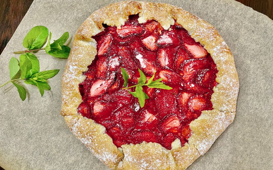 Strawberry Galette for Beginners