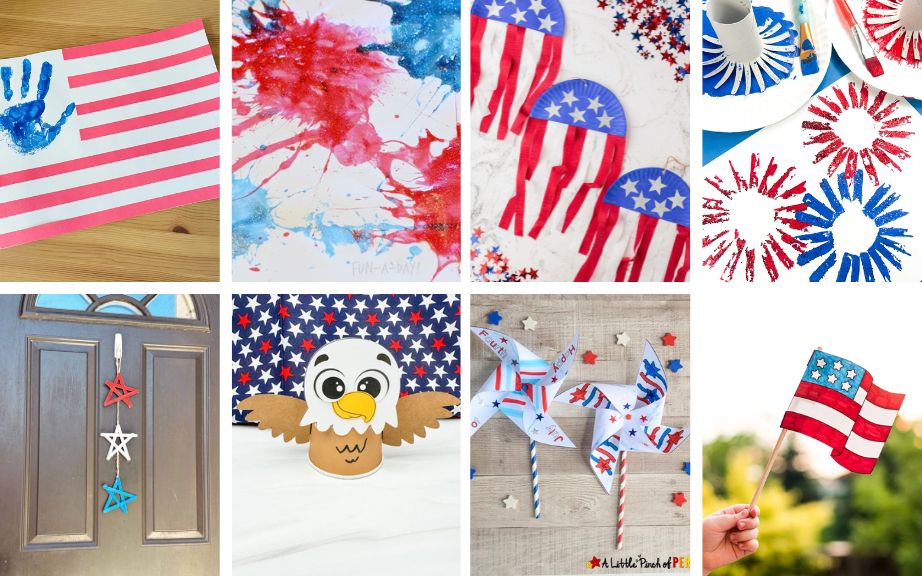 15 Fun and Easy 4th of July Crafts for Kids and Families to Make Together