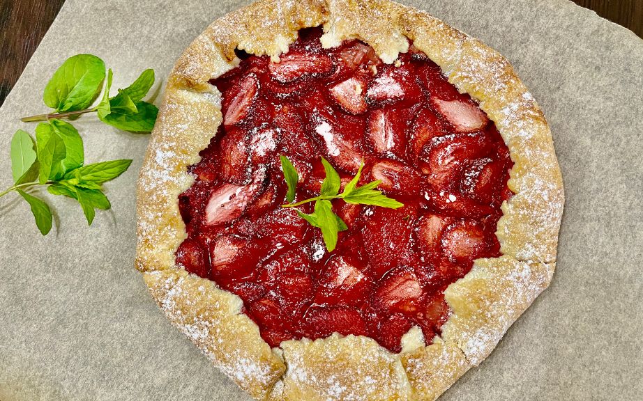 Strawberry Galette for Beginners