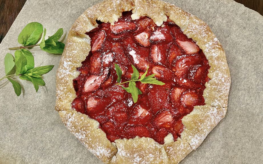 Strawberry Galette