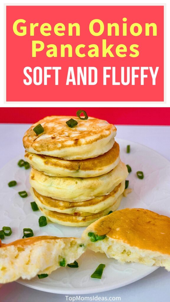 Soft and Fluffy Green Onion Pancakes
