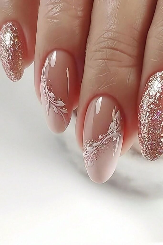 Top 25 Wedding Nail Ideas
