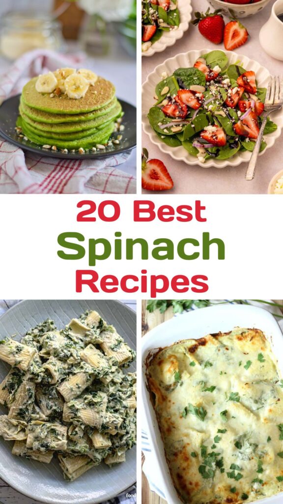 20 Best Spinach Recipes