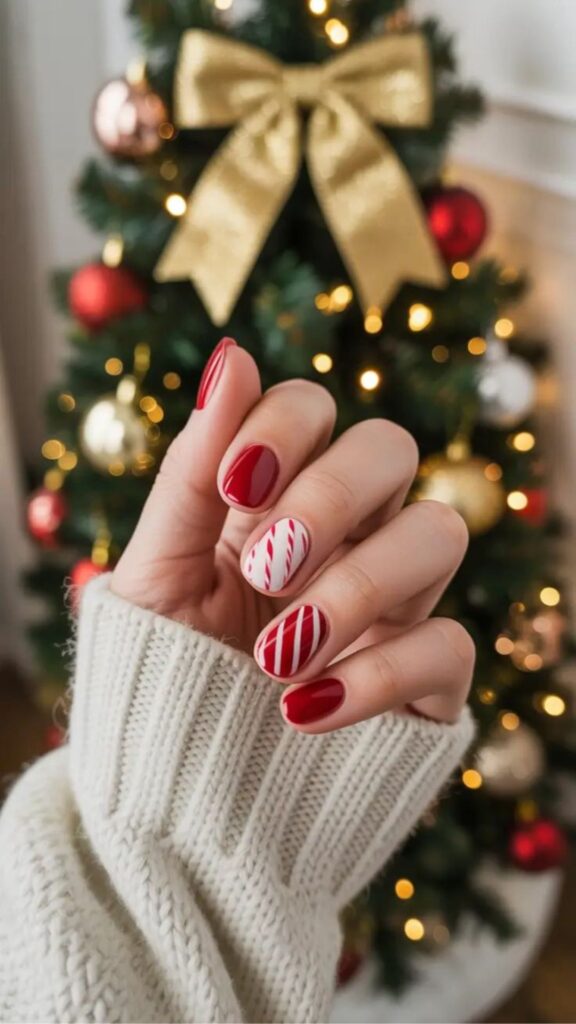 35+ Christmas Nail Ideas