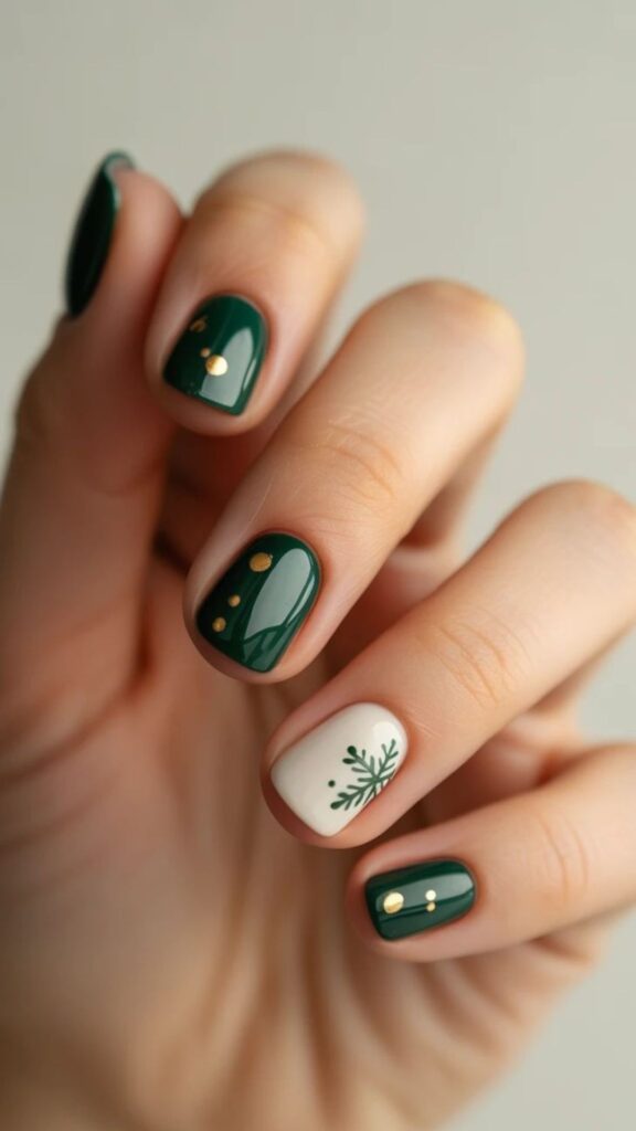 35+ Christmas Nail Ideas