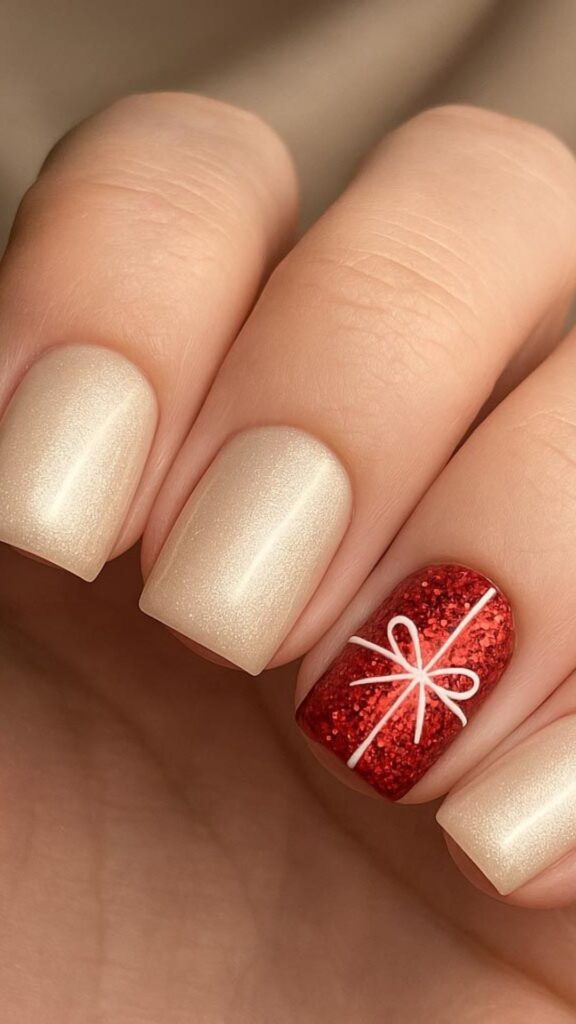 35+ Christmas Nail Ideas