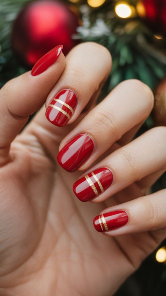 35+ Christmas Nail Ideas
