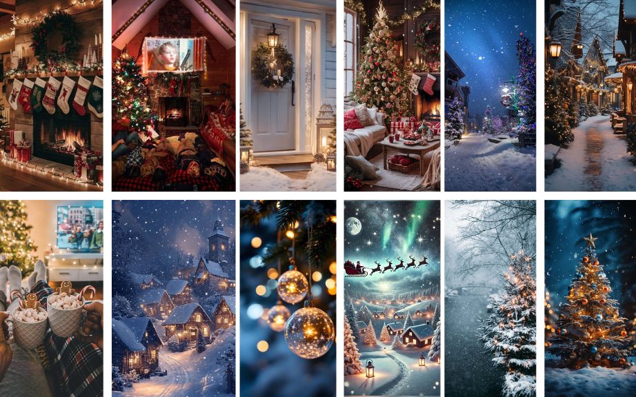 Christmas Aesthetic Pinterest Ideas-Christmas Wallpapers