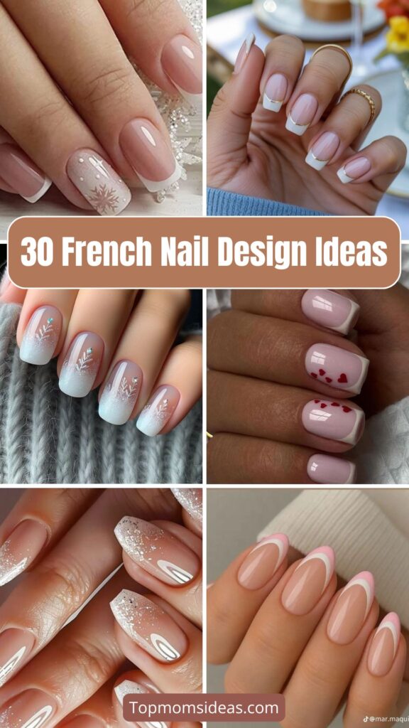 30 French Nail Design Ideas