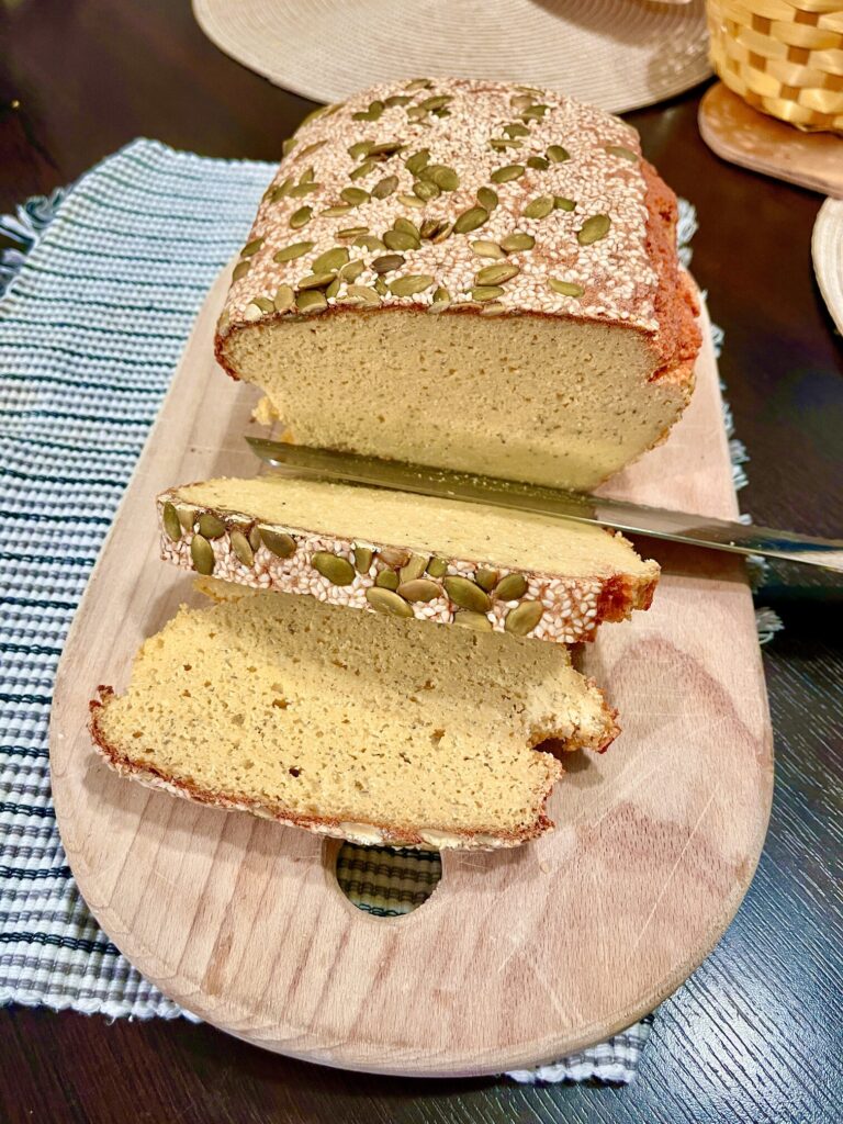 Healthy High-Protein Gluten-Free Lentil Bread (High in Fiber)