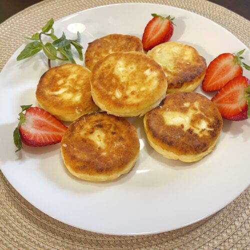 High-Protein Cottage Cheese Pancakes
