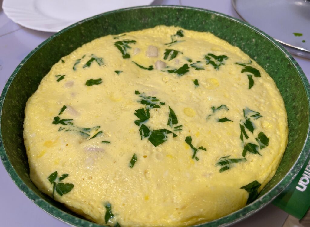 High-Protein Chicken Omelette Recipe