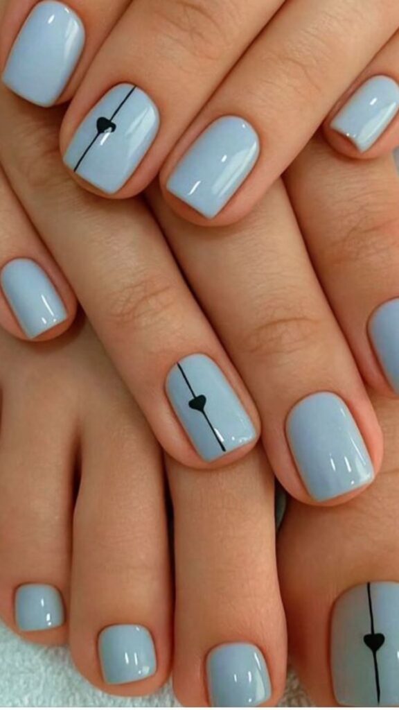 20 Blue Nail Art Designs