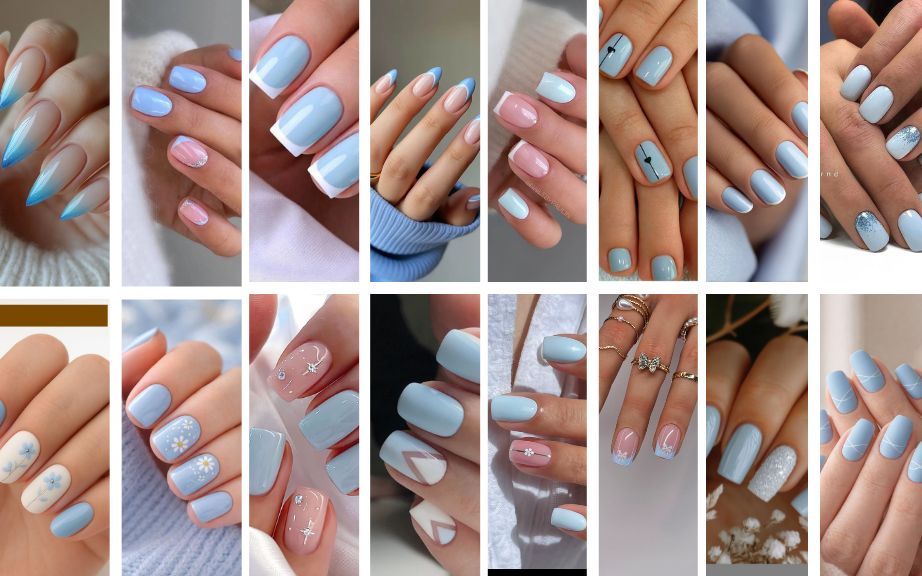 Top 20 Blue Nail Art Designs