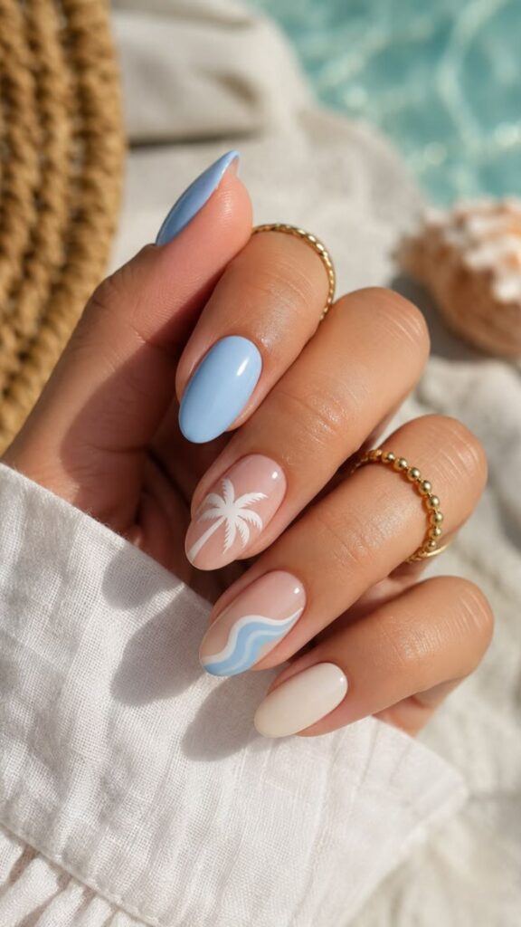 30 Summer Beach Nail Design Ideas