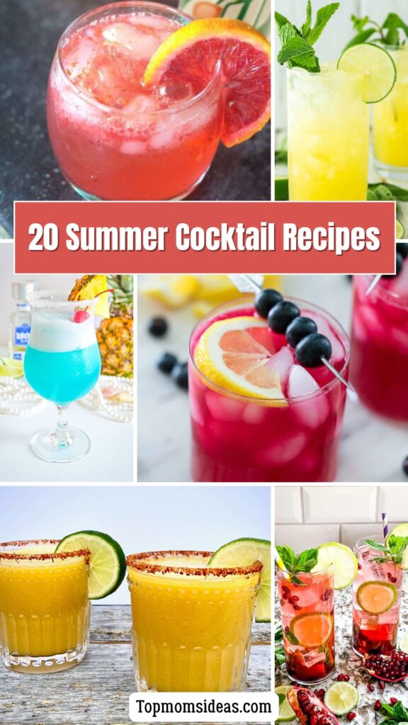 20 Easy Summer Cocktail Recipes