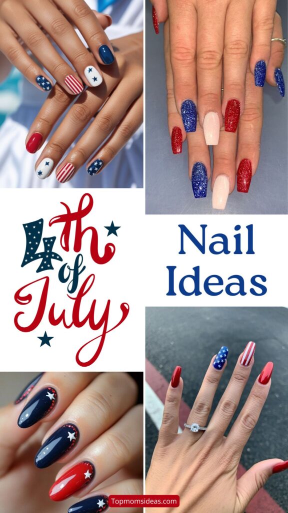 32 Aesthetic 4th of July Nail Ideas