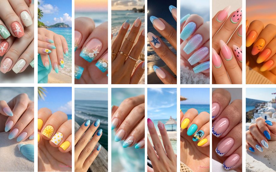 30 Summer Beach Nail Design Ideas